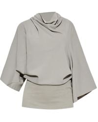 Rick Owens - Top With A Decorative Neckline - Lyst