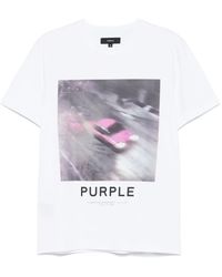 Purple Brand - Clean T-Shirt aus Jersey - Lyst