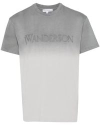 JW Anderson - Logo-Embroidered Gradient T-Shirt - Lyst
