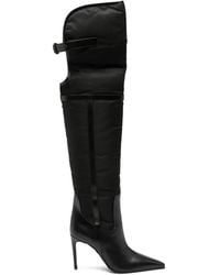 DSquared² - Buckle-Detail Pointed-Toe Boots - Lyst