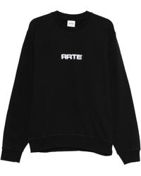 Arte' - Logo-Print Sweatshirt - Lyst