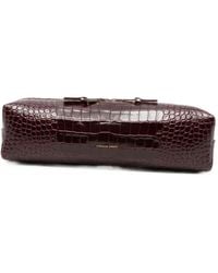 Liviana Conti - Croc-Effect Clutch Bag - Lyst