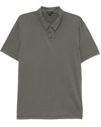 James Perse - Poloshirt mit gebürstetem Lotus - Lyst