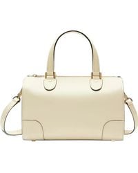 Valextra - Top-Handle Cross Body Bag - Lyst