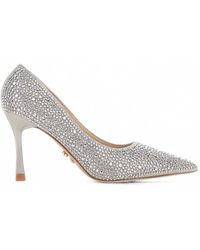 Twentyfourhaitch - Teylor Rhinestone-Embellished Pumps - Lyst