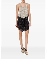 Isabel Marant - Milea Sequin-Embellished Knotted Mini Dress - Lyst