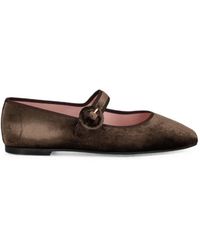 Pretty Ballerinas - Camille Velvet Ballet Flats - Lyst