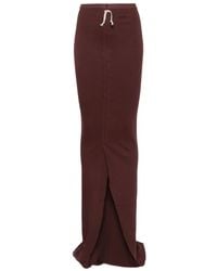 Rick Owens - High-Waisted Skirt - Lyst