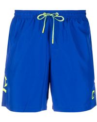 Sundek - Logo-Patch Elasticated Swim Shorts - Lyst