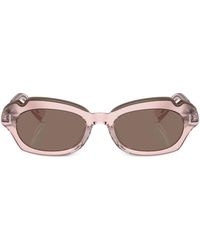 Alain Mikli - Transparent Round-Frame Sunglasses - Lyst