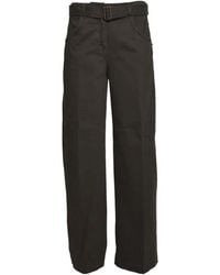 True Royal - Belted Trousers - Lyst