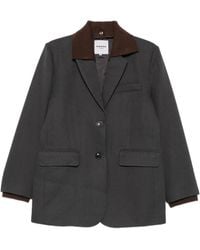LA PISCINE - Notched-Lapel Single-Breasted Jacket - Lyst