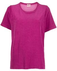 Massimo Alba - Crew-Neck Cotton Blend T-Shirt - Lyst