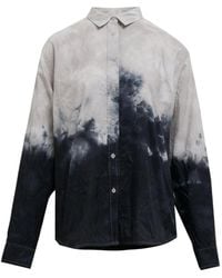 Pushbutton - Dying Hemd Mit Spitzem Kragen - Lyst