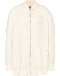 Rick Owens - Bomberjack Met Geborduurd Logo - Lyst