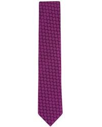 Eton - Medallion Woven Silk Necktie - Lyst