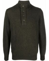 Barbour - Funnel-Neck Wool Jumper - Lyst
