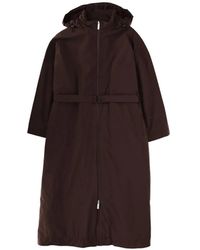 Herno - Laminar Hooded Belted Trench Coat - Lyst