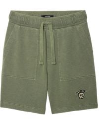 Zadig & Voltaire - Pablo Slub Shorts - Lyst