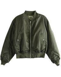 AURALEE - Zip Pocket Bomber Jacket - Lyst