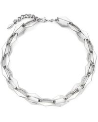 Jimmy Choo - Collar Diamond Chain - Lyst