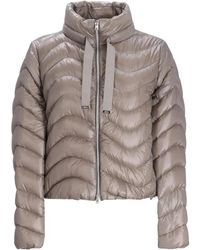Herno - Veste Matelassée À Col Montant - Lyst
