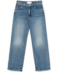 Mother - The Dodger Flood Cuff Jeans - Lyst
