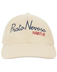MC2 Saint Barth - Embroidered Corduroy Hat - Lyst