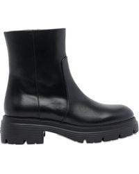 Stuart Weitzman - Stiefel mit Plateau - Lyst