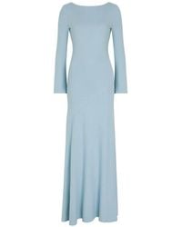 Reformation - Florence Long-Sleeve Boat-Neck Maxi Dress - Lyst