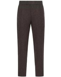 Moncler - Pantalon De Jogging À Taille Élastiquée - Lyst