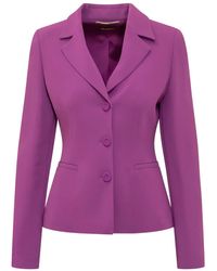 Max Mara - Einreihiges Sakko - Lyst