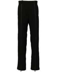Post Archive Faction PAF - Zip-embellished Straight-leg Trousers - Lyst