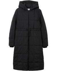 Burberry - Quilted Hooded Long-sleeve Coat - Lyst