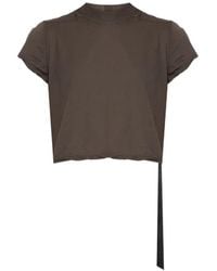 Rick Owens - Cropped Small Level T-Shirt - Lyst