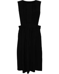 Comme des Garçons - Sleeveless Midi Dress - Lyst