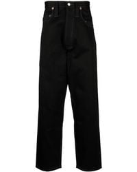 Junya Watanabe - X Levi's Halbhohe Baggy-Jeans Mit Ziernaht - Lyst