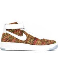 Nike - Air Force 1 Ultra Flyknit High-Top Sneakers - Lyst