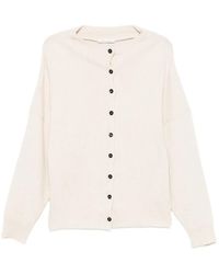 Liviana Conti - Button-Up Drop-Shoulder Cardigan - Lyst