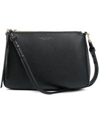 Tory Burch - Perry Zip-Top Leather Shoulder Bag - Lyst