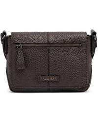 The Bridge - Manfredi Leather Messenger Bag - Lyst
