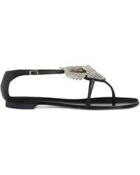 Giuseppe Zanotti - Calla フラワー サンダル - Lyst