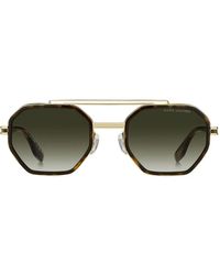 Marc Jacobs - Sonnenbrille Mit Geometrischem Gestell - Lyst