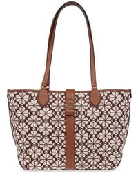 Kate Spade - Mittelgroße Tote Bag aus Blumen-Jacquard - Lyst
