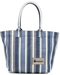 Isabel Marant - Small Yenky Striped Tote Bag - Lyst