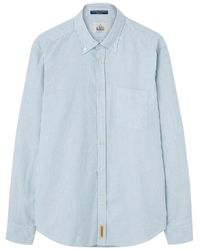 B.D. Baggies - Striped Button-Down Shirt - Lyst