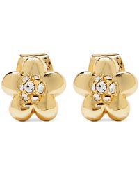 Marc Jacobs - Daisy Goldfarbene Kristallohrringe - Lyst