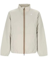 K-Way - Zip-Fastening Jacket - Lyst