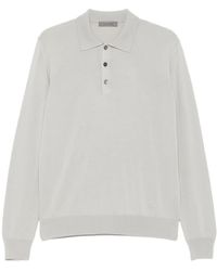 Corneliani - Long-Sleeve Polo Shirt - Lyst