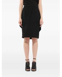 Givenchy - Jupe Podium À Design Drapé - Lyst